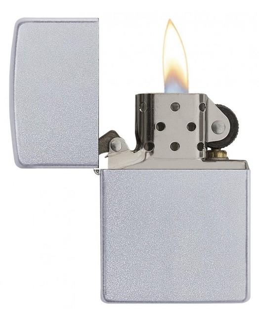 Zippo bencinski vžigalnik Satin Chrome