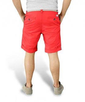 Surplus Chino kratke hlače, rdeče