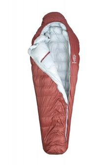 Patizon Tri-sezonska spalna vreča Dpro 590 S Leva, Temno rdeča/srebrna