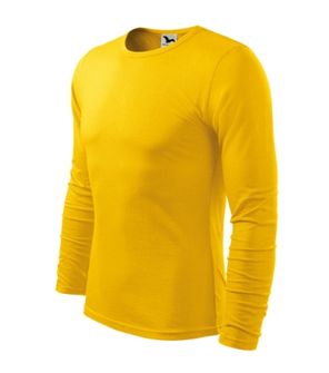 Malfini Fit-T LS moška majica z dolgimi rokavi, rumena