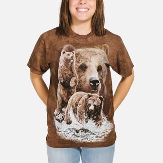 The Mountain 3D majica 10 medvedov, unisex