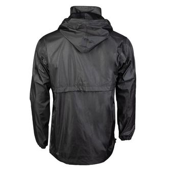 Mil-tec Weather vodoodporna dežna jakna, črne barve