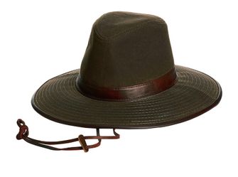 Origin Outdoors Safari klobuk Oilskin, rjav