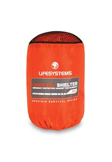 Lifesystems Ultralight Survival Shelter 2 Ultralahko nepremočljivo zavetje za 2 osebi 140 x 90 x45 cm