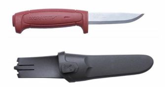 Morakniv Basic 511 univerzalni nož 9 cm, plastičen, bordo barve, plastično ohišje