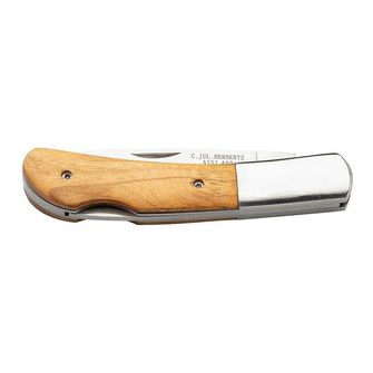 Žepni nož Herbertz, 7,5 cm, olivna barva