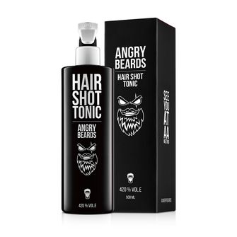 ANGRY BEARDS Hair Shot Tonik za lase 100 ml