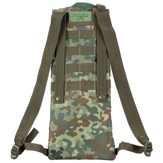 MFH Hidracijska torba s TPU cevjo MOLLE, 2,5 L, BW camo