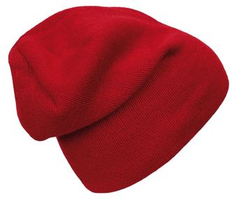 HUSKY moška merino kapa Merhat 2, rdeča