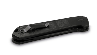 Böker Plus Kihon Auto All Black avtomatski taktični nož 8 cm, črn, aluminij