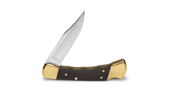 Buck Hunter žepni lovski nož z etuijem, 9,5cm, črn
