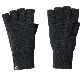 Brandit pletene rokavice brez prstov, črne