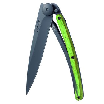 Deejo zložljivi nož Black green beech