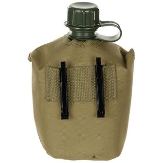 MFH Terenska steklenica 1L, brez BPA, kojotje rjave barve