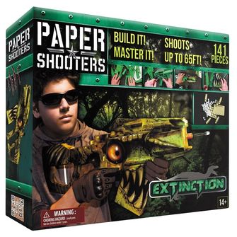 Papirnati strelci Paper Shooters Komplet zložljive pištole Guardian Extinction