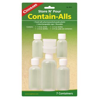 Coghlans CL Komplet plastičnih pločevink 7 steklenic