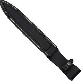 MUELA Scorpion črn in jeklen nož s fiksnim rezilom