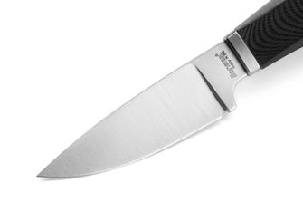 Lionsteel Nož s fiksnim rezilom in črnim ročajem iz G10 WILLY WL1 GBK