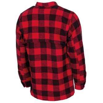 Fox Outdoor majica z motivom drvarja, rdeča in črna