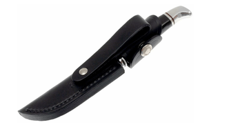 Buck Woodsman full tang lovski nož z etuijem, 10,2 cm, črn