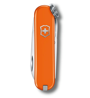 Victorinox Classic SD Colors Mango Tango večnamenski nož, oranžna barva, 7 funkcij, blister