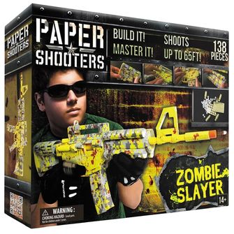 Papirni strelci Komplet zložljivih pištol Papirni strelci Zombie Slayer