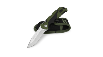 Buck žepni nož z etuijem, 9,2 cm, zelen