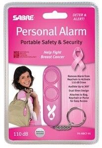 SABRE RED osebni alarm dual, 120db rožnat