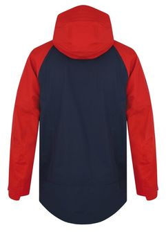 HUSKY moška jakna Nanook M hardshell, rdeča/temno modra