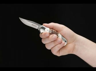Böker Manufaktur Solingen Žepni nož Scout Jelen 8 cm, rogovje