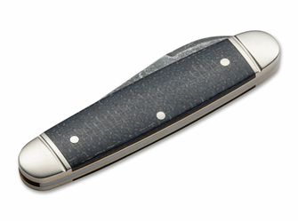Böker CLUB KNIFE JUTE žepni nož 7,2 cm, črn, Micarta