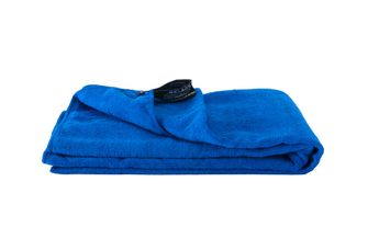 BasicNature Frotirna brisača 85 x 150 cm modra