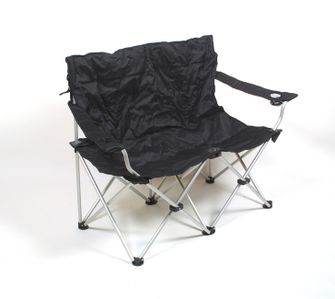 BasicNature Love Seat Potovalni stol Black