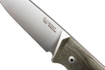 Lionsteel Nož tipa bushcraft s fiksnim rezilom iz jekla Sleipner B35 CVG