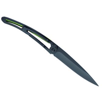 Deejo zložljivi nož Black green beech