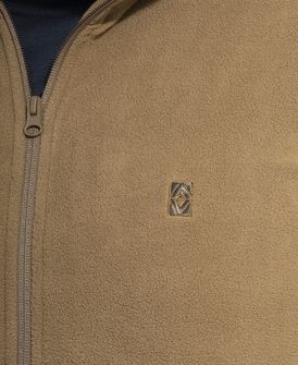 Pentagon jakna iz flisa na zadrgo ELK, črna