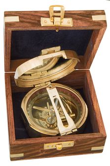 Origin Outdoors Opazovalno ogledalo Classic Compass Brass