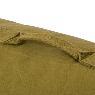 Vojaška torba Highlander Vojaški platneni kovček za prenašanje 70 L Olive