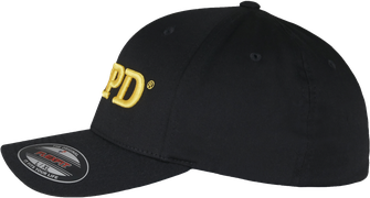 Brandit NYPD 3D logotip Flexfit kapa, črna