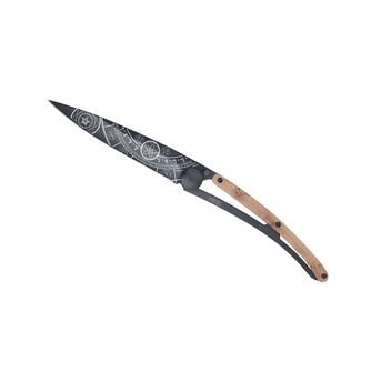 Deejo zložljivi nož Fantasy black juniper wood Esoteric