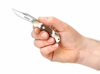Böker Manufaktur Solingen Žepni nož Boy Scout Stag 5,7 cm, rogovje