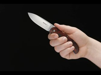 Böker Plus Exskelibur I Cocobolo žepni nož 8,9 cm, les Cocobolo, titan