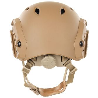 MFH Ameriška čelada FAST-paratroopers, ABS-plastik, kojotje rjave barve