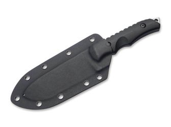 Böker Hermod 2.0 zunanji nož z etuijem, 10,6cm, črn