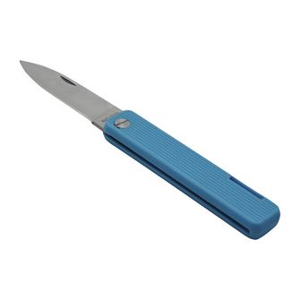 Baladeo ECO356 Žepni nož Papagayo, rezilo 7,5 cm, jeklo 420, ročaj TPE turkizna