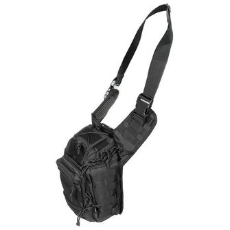 MFH Deluxe ramenska torba, črna