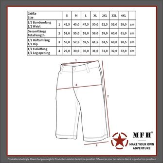 MFH BW Bermuda kratke hlače, BW camo