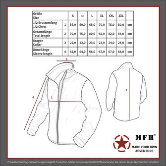 MFH Profesionalna bluza Combat Mission Ny/Co, kača FG