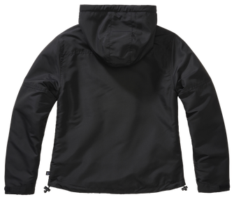 Brandit Windbreaker Frontzip ženska jakna, črna