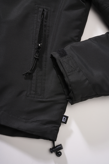 Brandit Windbreaker Frontzip ženska jakna, črna